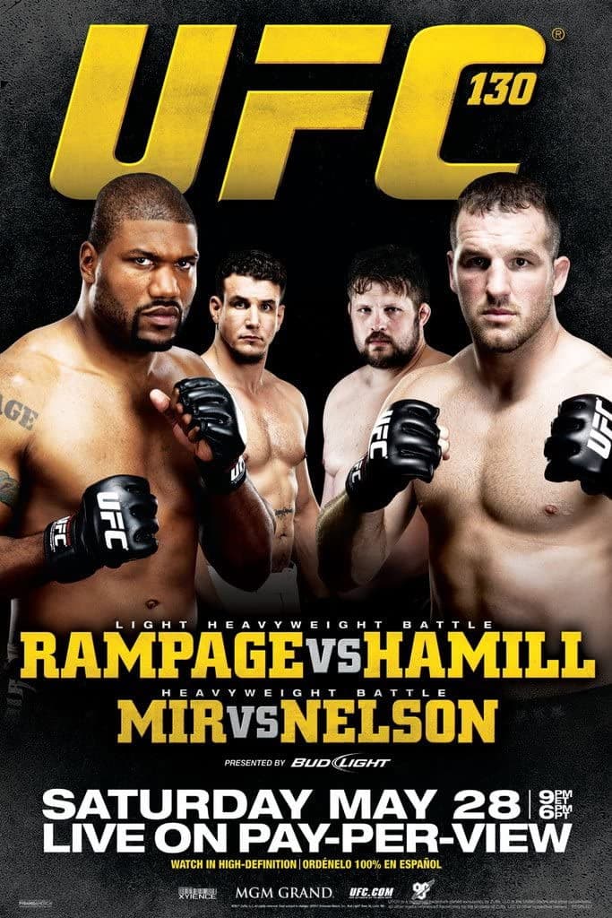 UFC 130: Rampage vs. Hamill backdrop