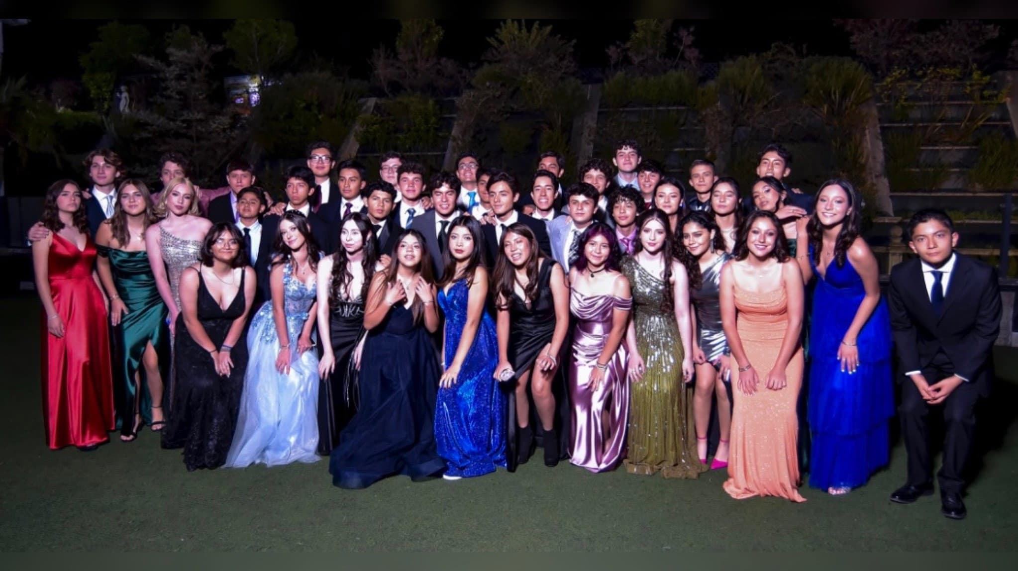 The School backdrop