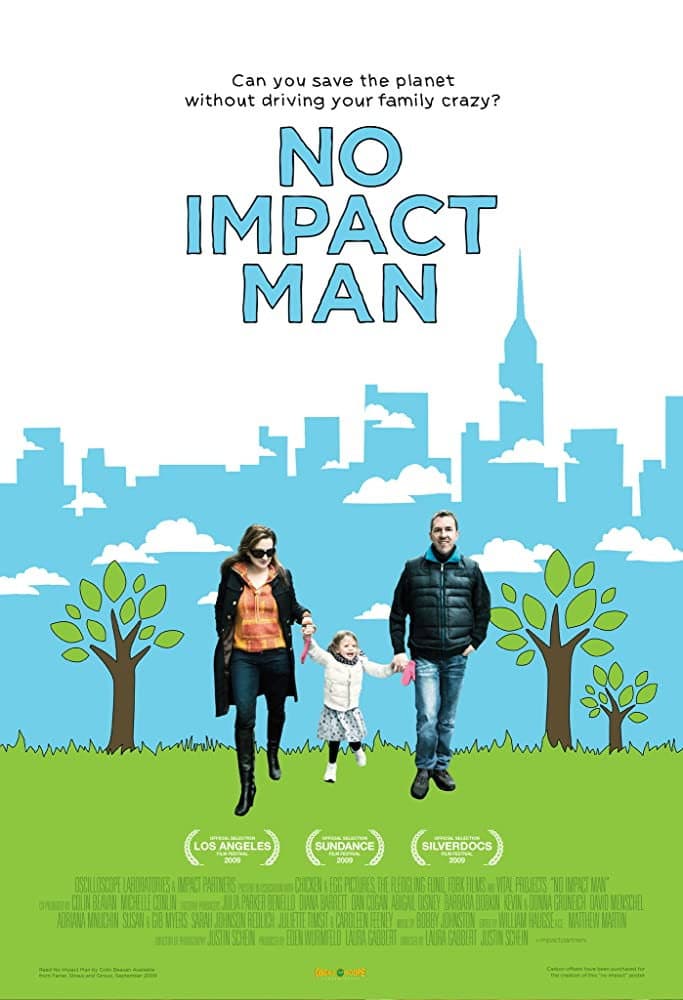 No Impact Man backdrop