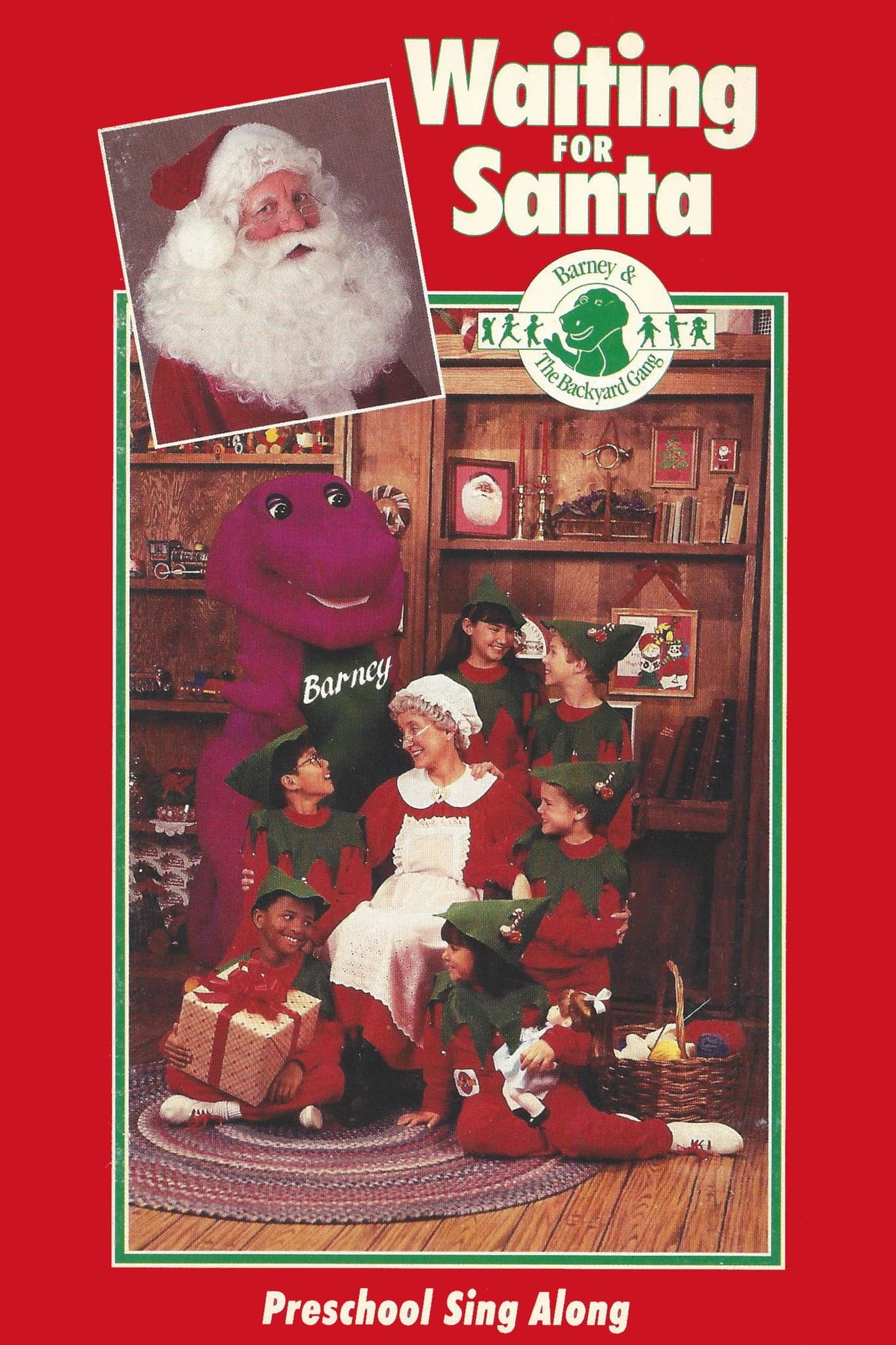 Waiting for Santa backdrop