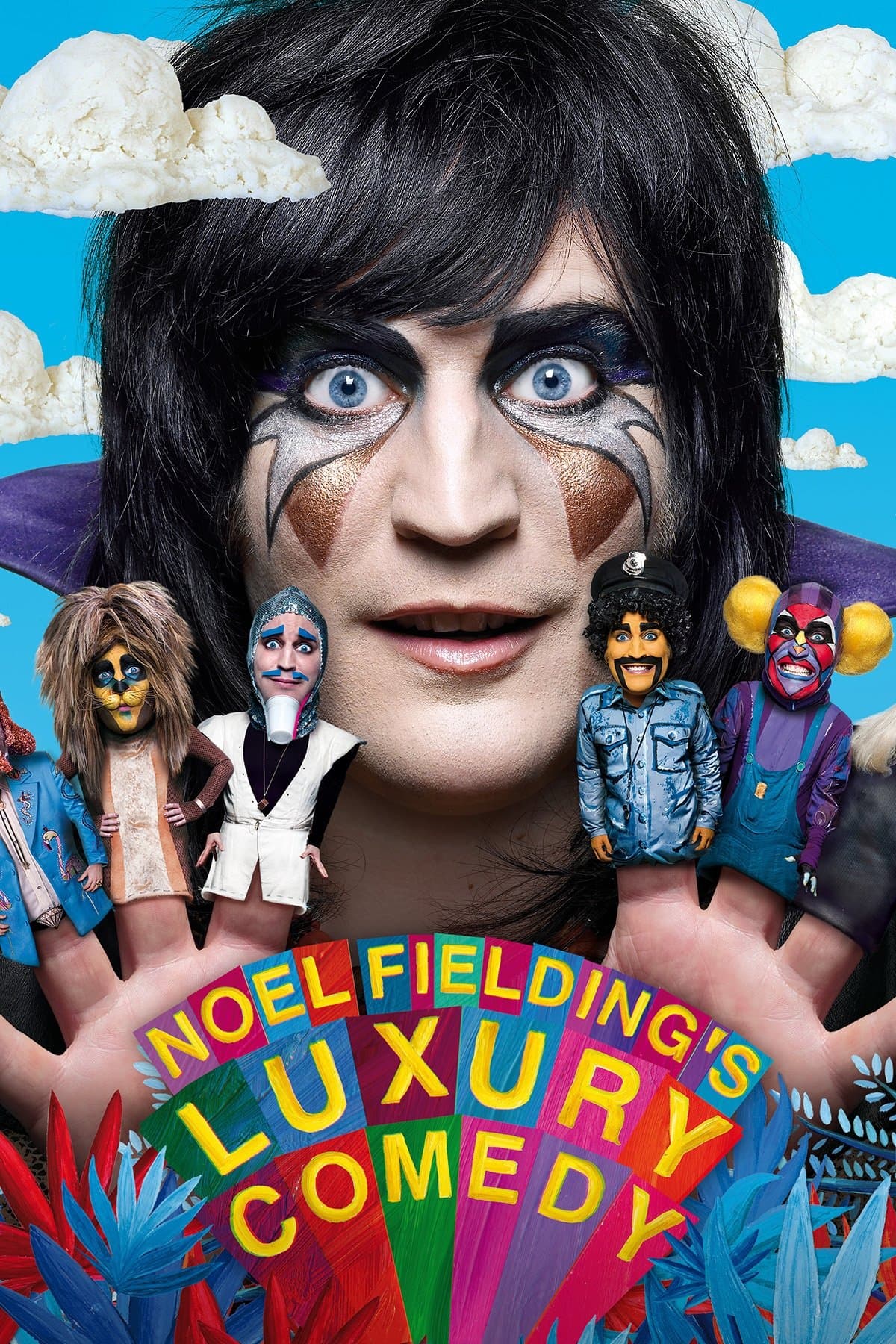 Noel Fielding's Luxury Comedy backdrop