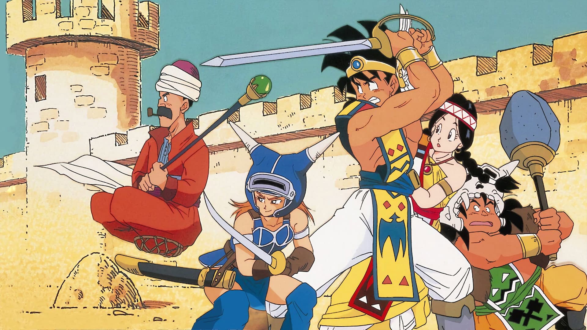 Dragon Quest: Legend of the Hero Abel backdrop