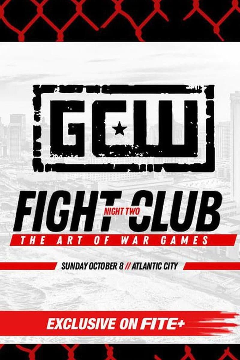 GCW Fight Club 2023, Night Two - The Art of War Games backdrop