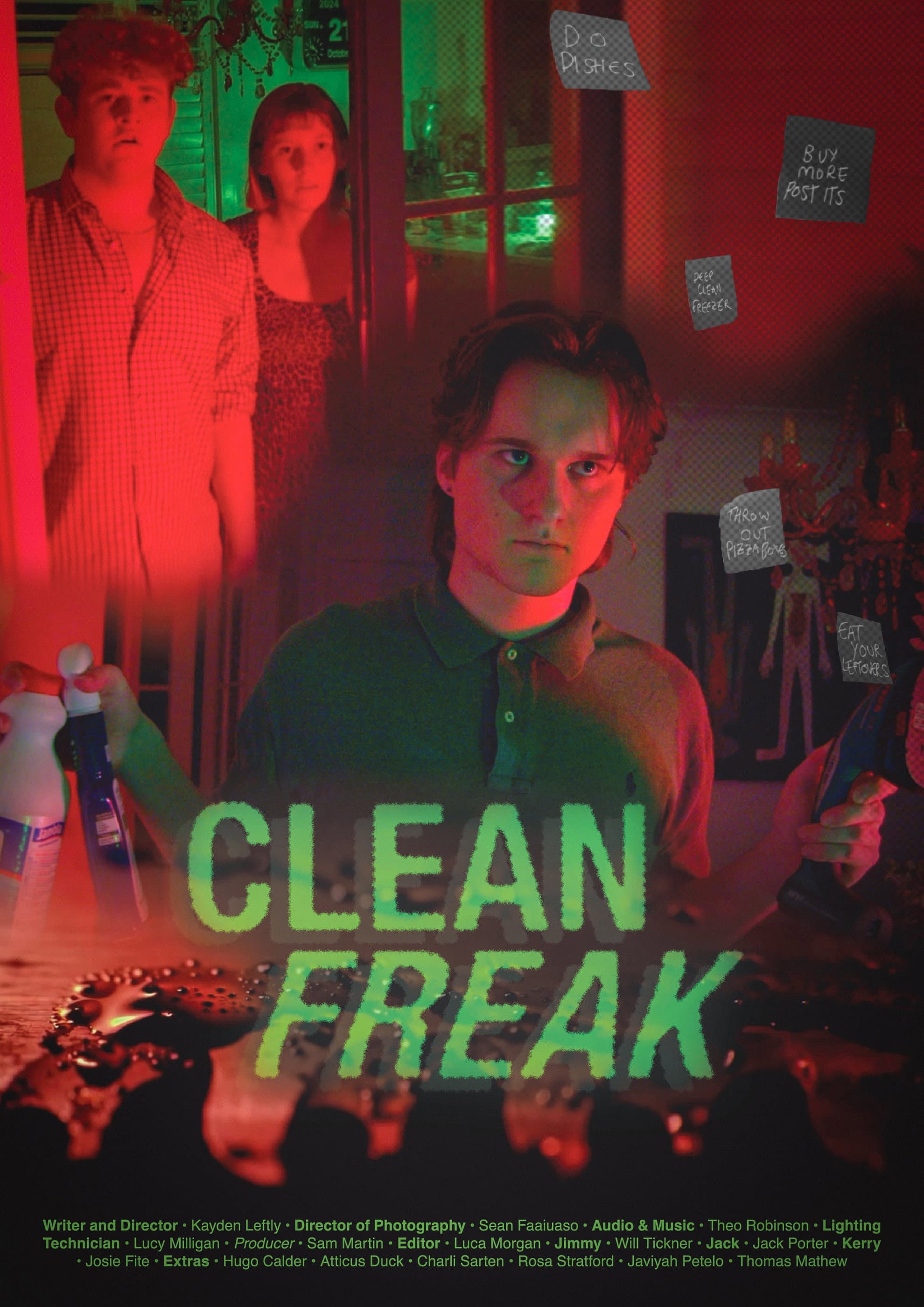 Clean Freak backdrop