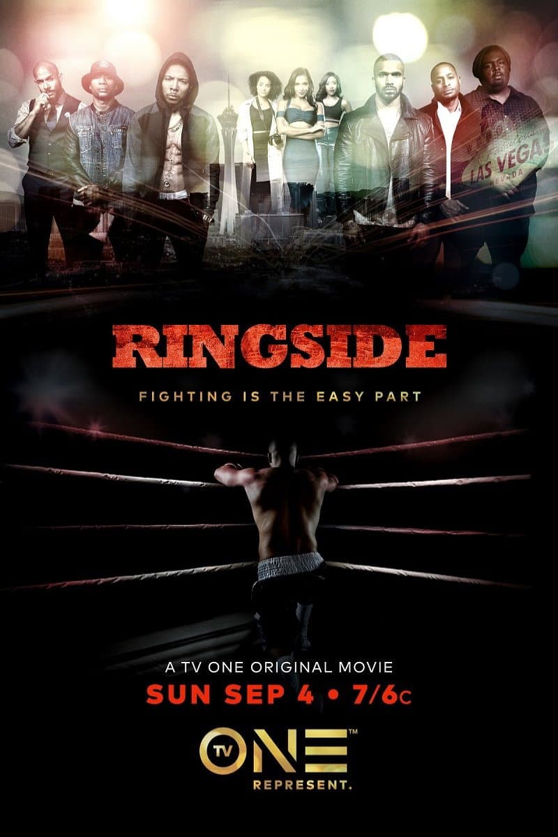 Ringside backdrop