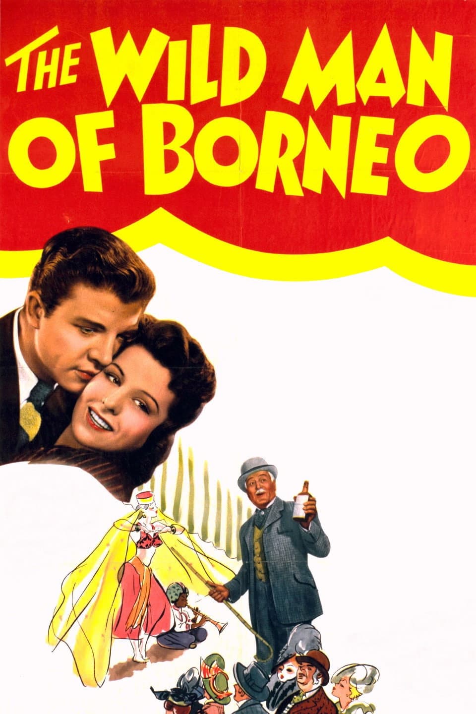 The Wild Man of Borneo backdrop