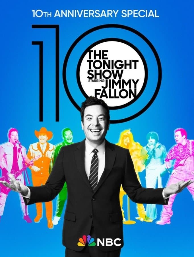 The Tonight Show Starring Jimmy Fallon: 10th Anniversary Special backdrop