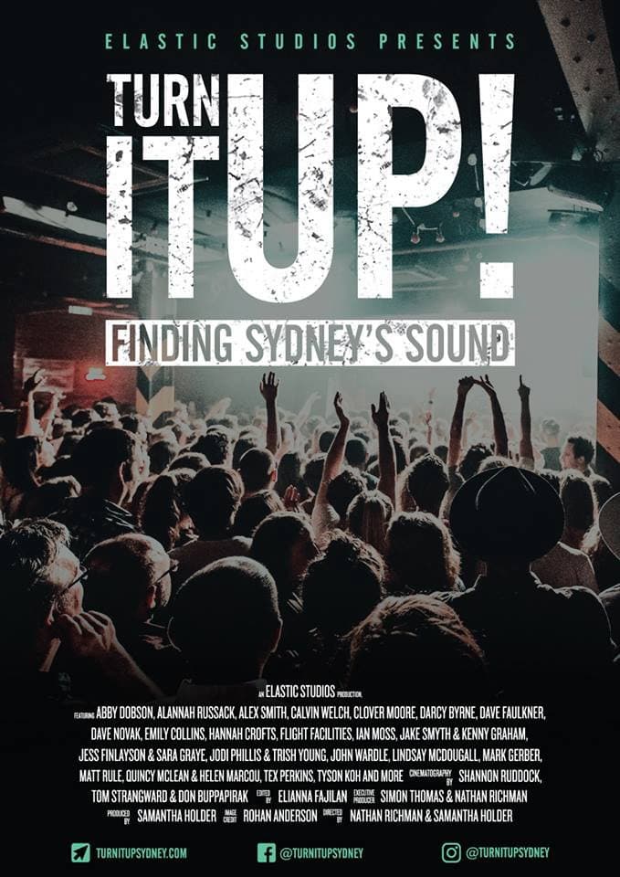 Turn It Up, Finding Sydney's Sound backdrop