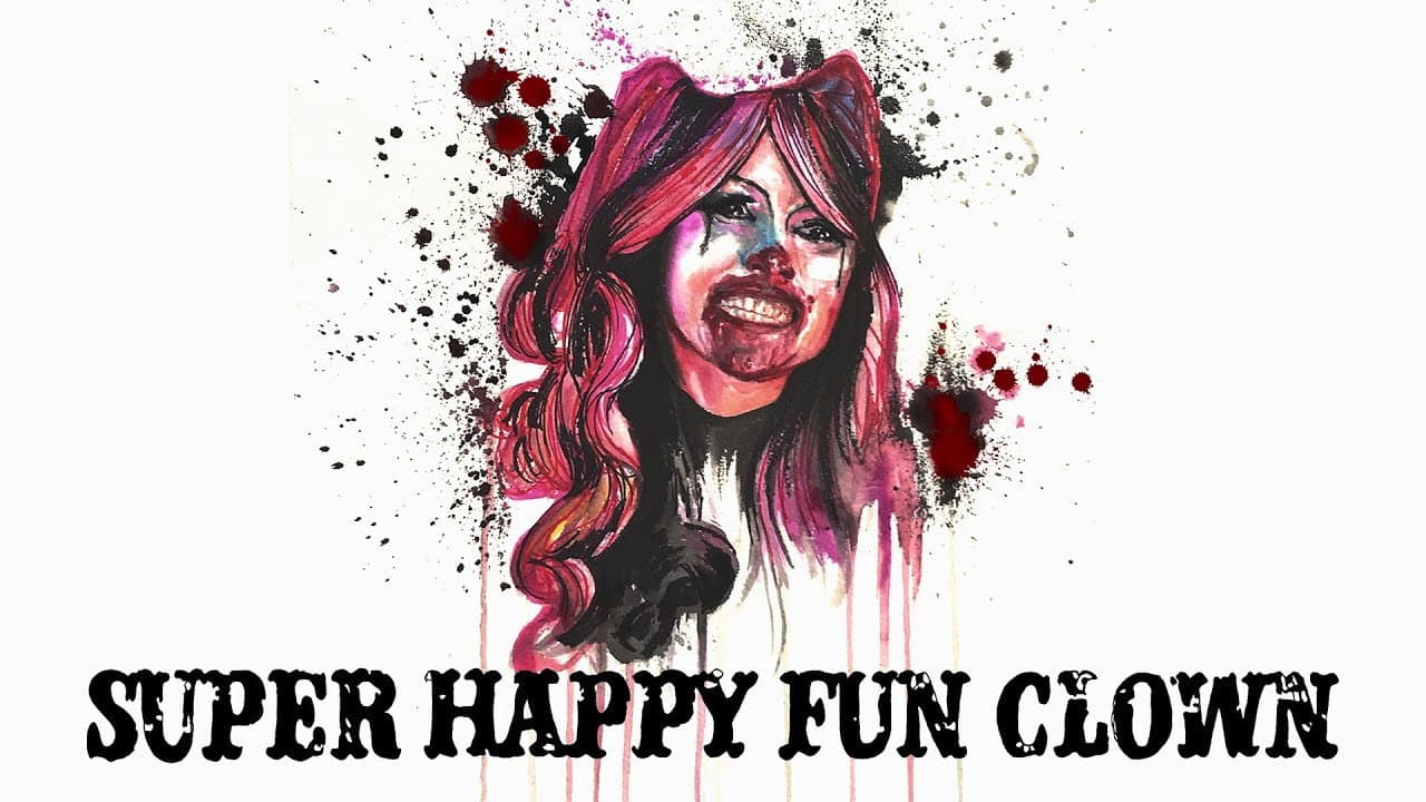 Super Happy Fun Clown backdrop