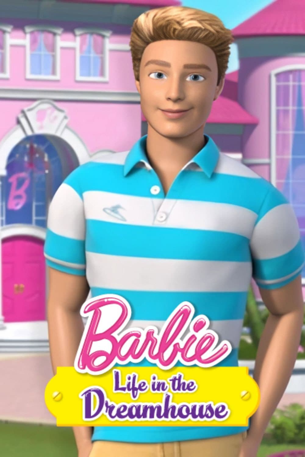 Barbie Dream House backdrop