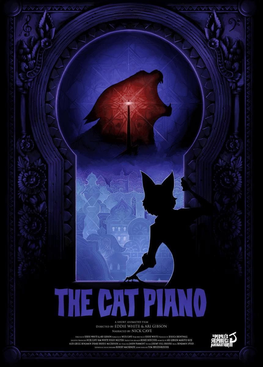 The Cat Piano backdrop