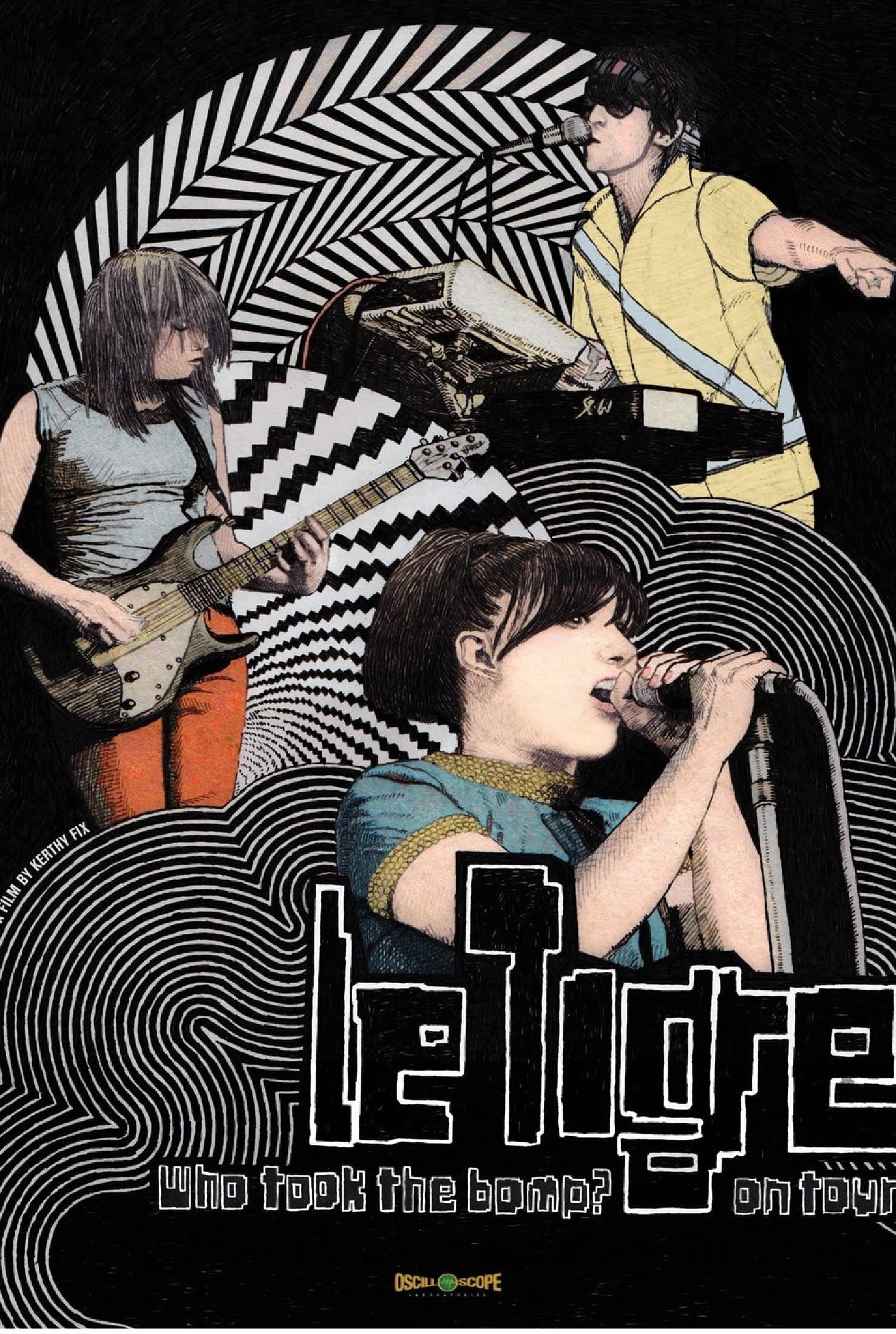 Who Took the Bomp? Le Tigre on Tour backdrop