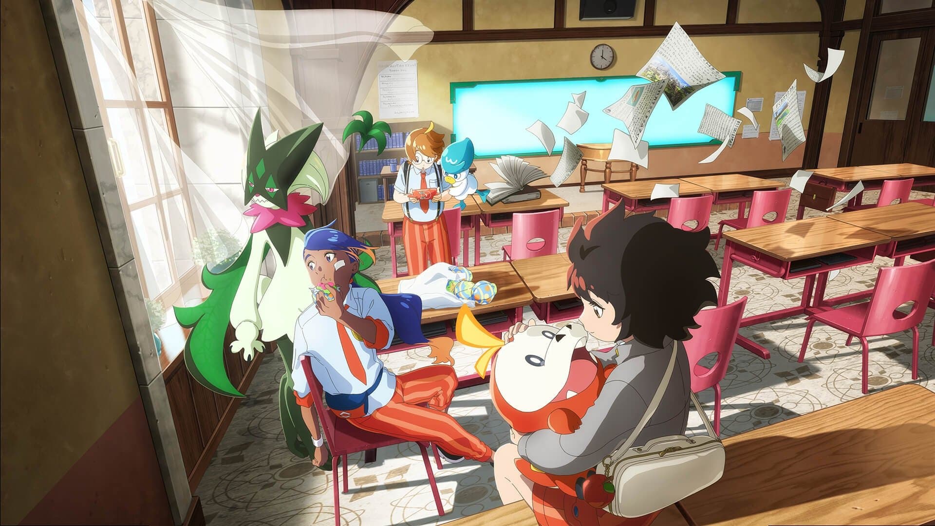 Pokémon: Paldean Winds backdrop