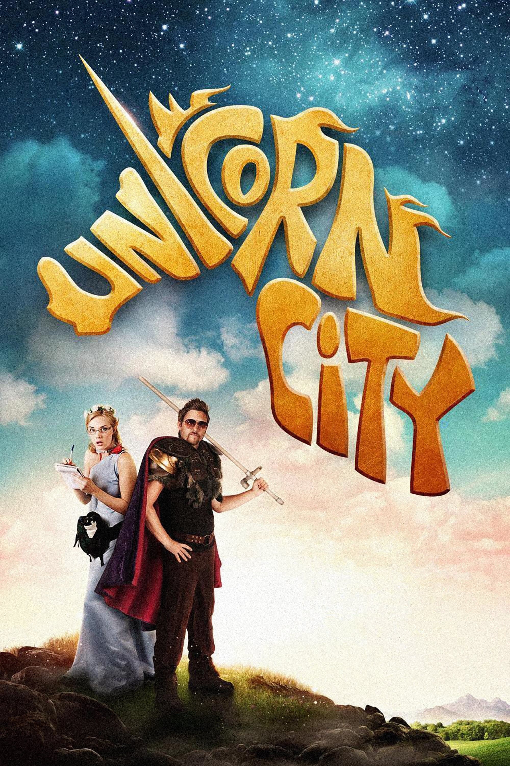 Unicorn City backdrop