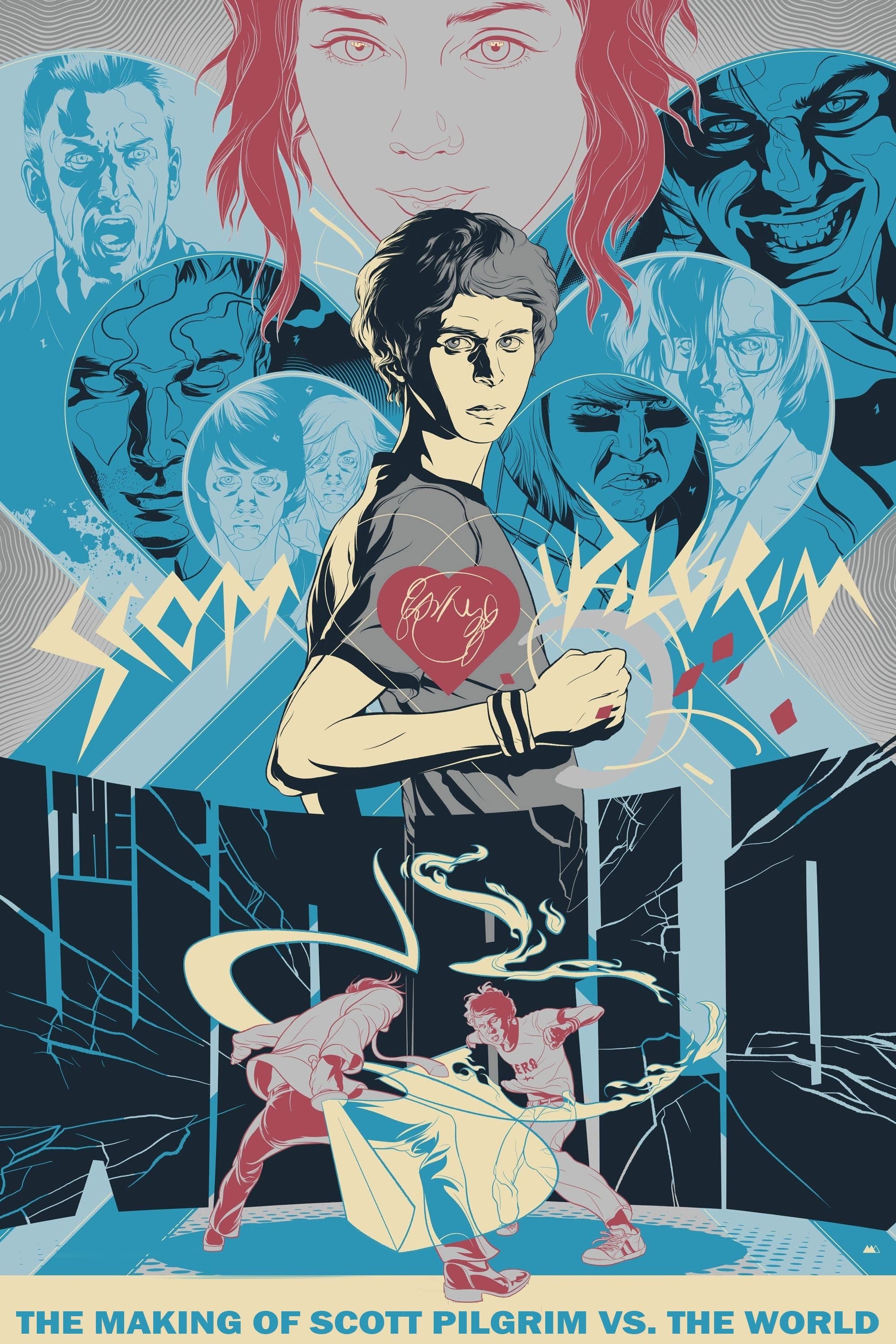 The Making of 'Scott Pilgrim vs. the World' backdrop