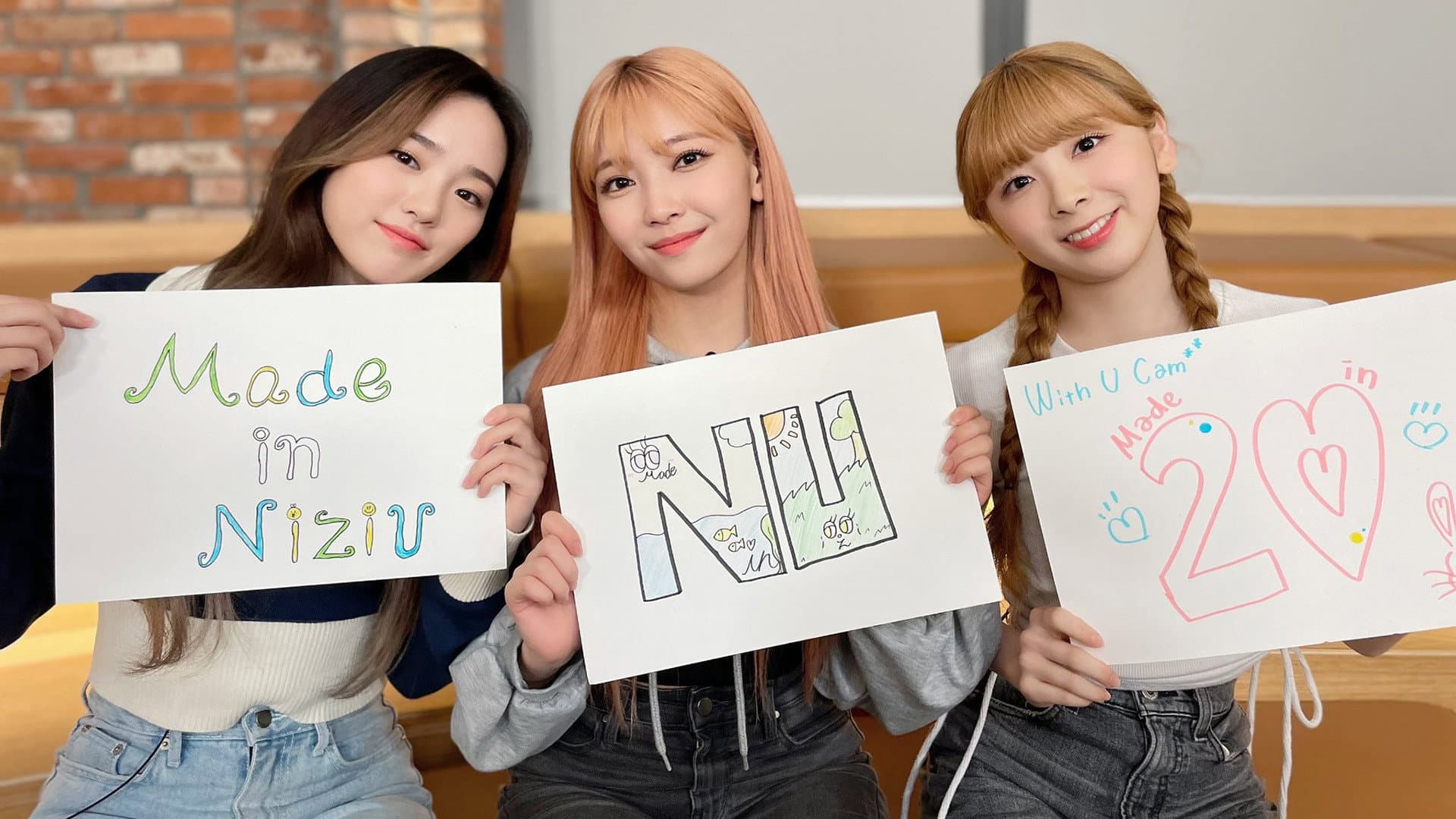 Made in NiziU backdrop
