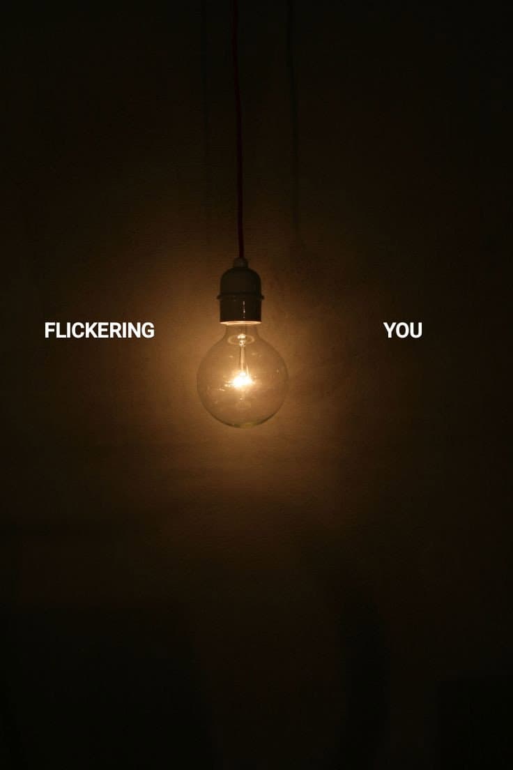 Flickering You backdrop
