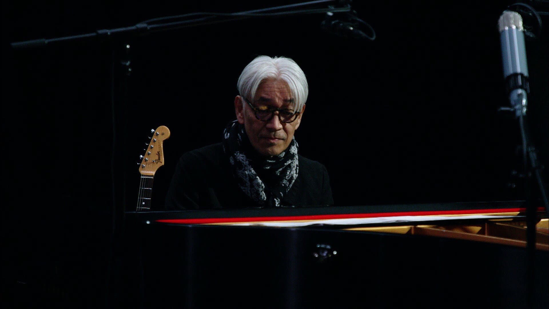 Ryuichi Sakamoto Playing the Piano for the Isolated backdrop