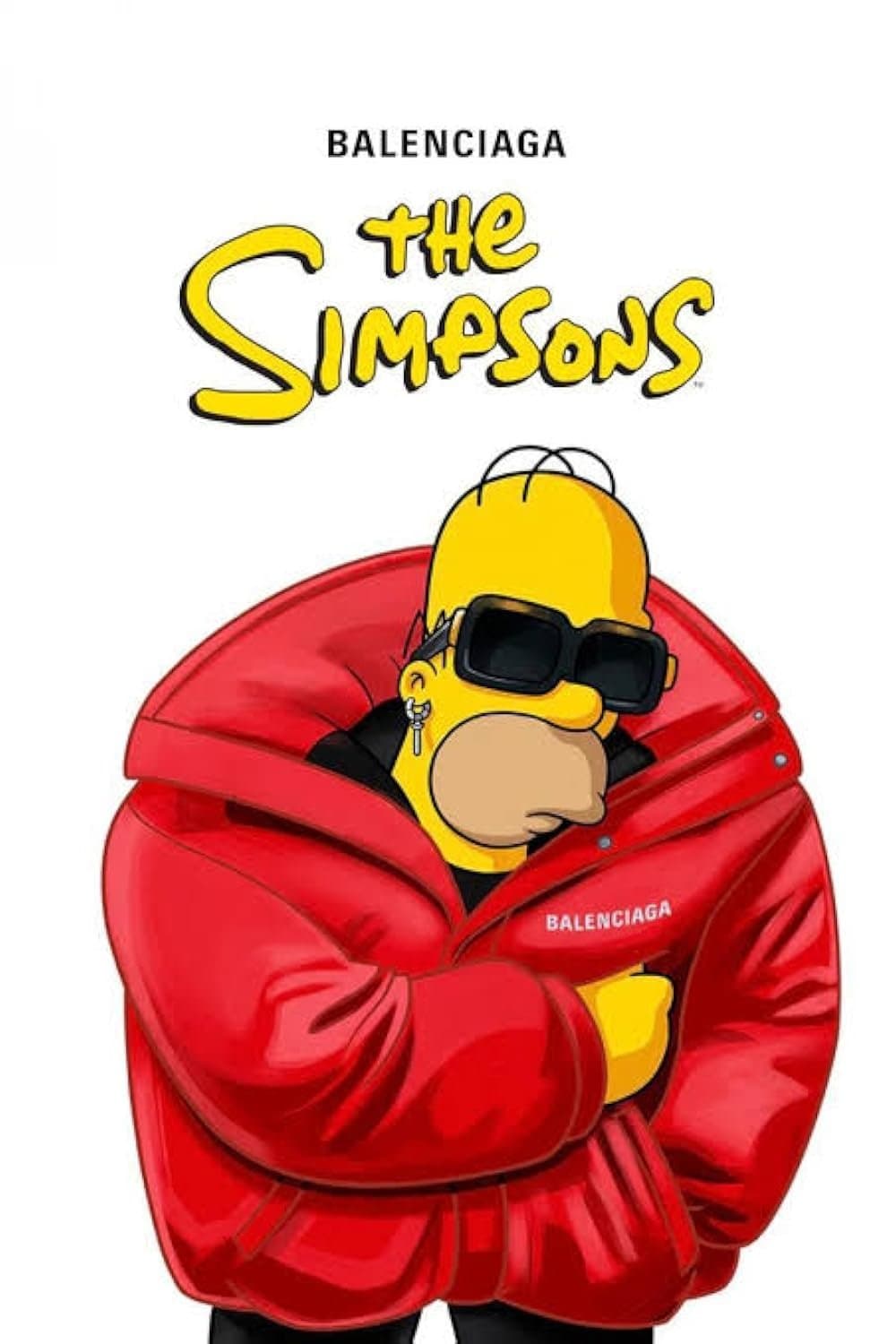The Simpsons | Balenciaga backdrop