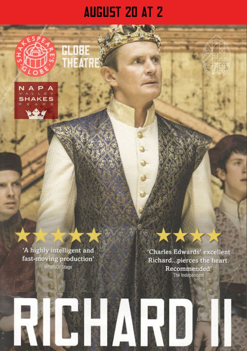 Richard II - Live at Shakespeare's Globe backdrop