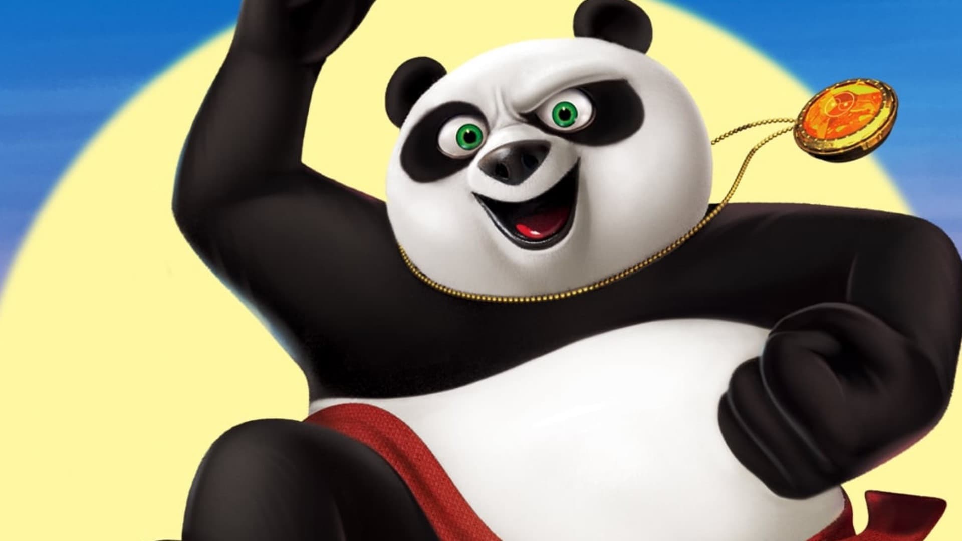 Chop Kick Panda backdrop