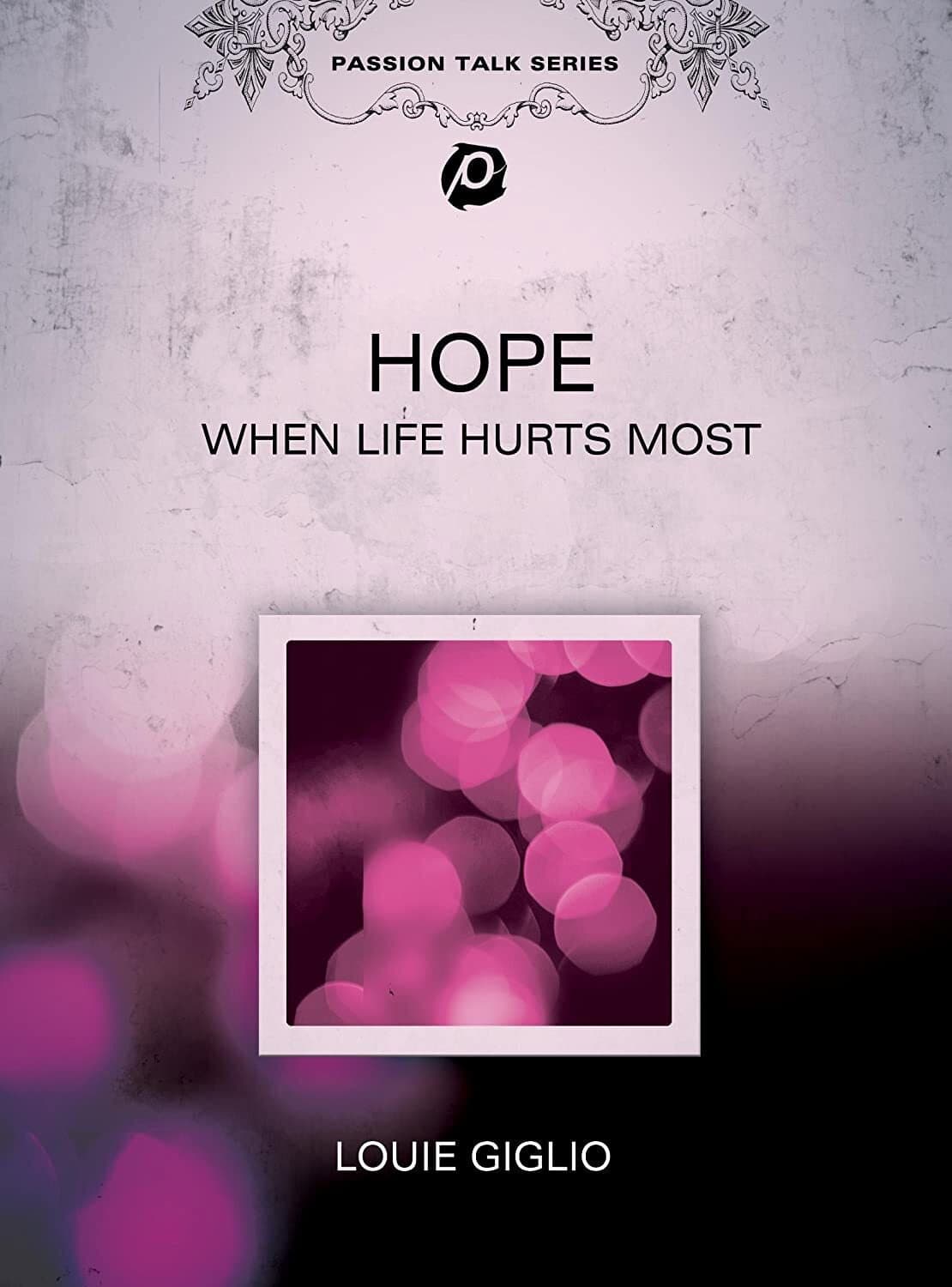 Louie Giglio: Hope - When Life Hurts Most: The Anchor of Hope backdrop