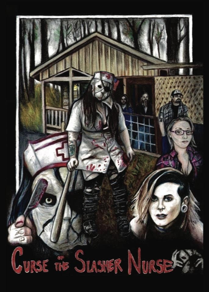 Curse of the Slasher Nurse backdrop