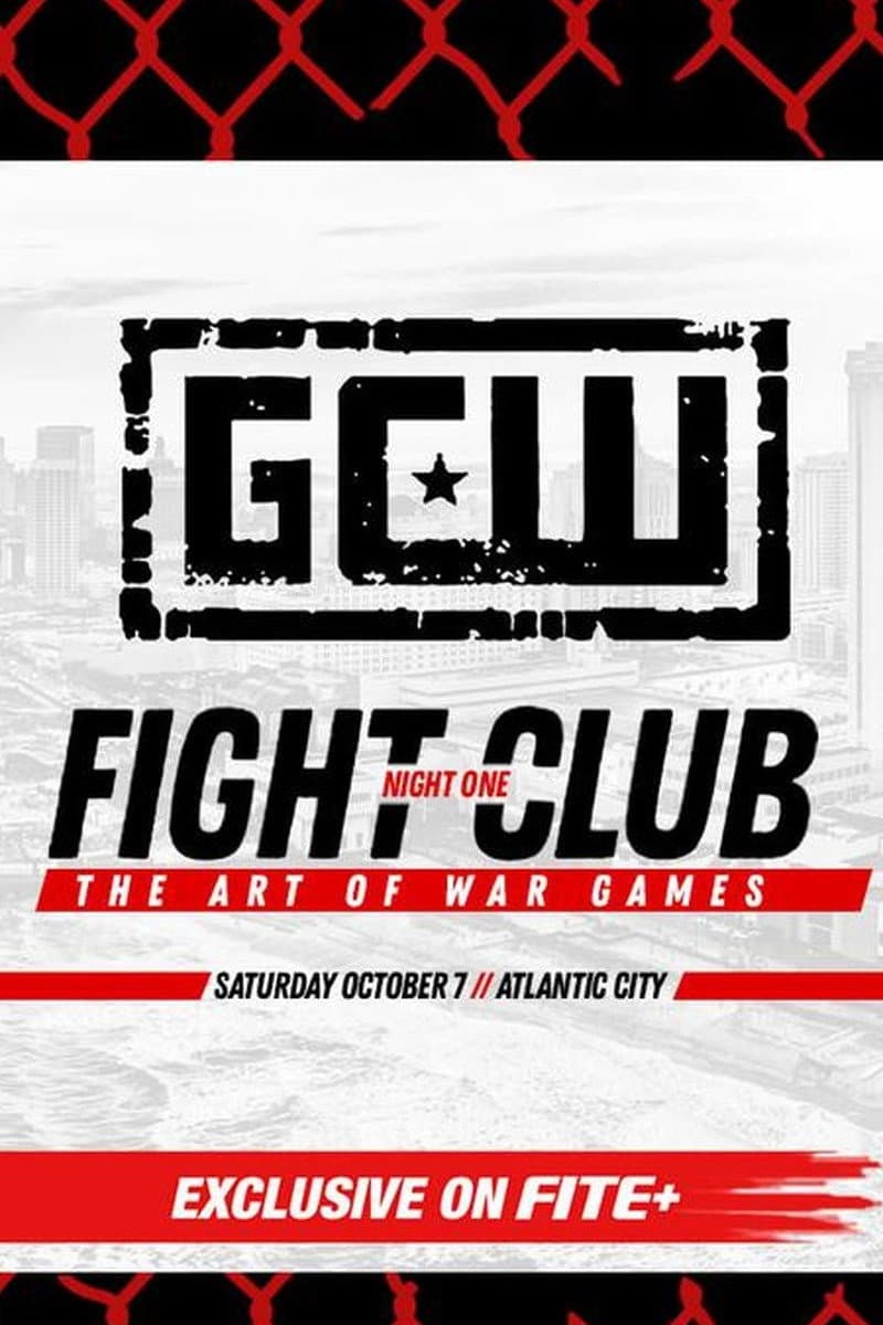 GCW Fight Club 2023, Night One - The Art of War Games backdrop