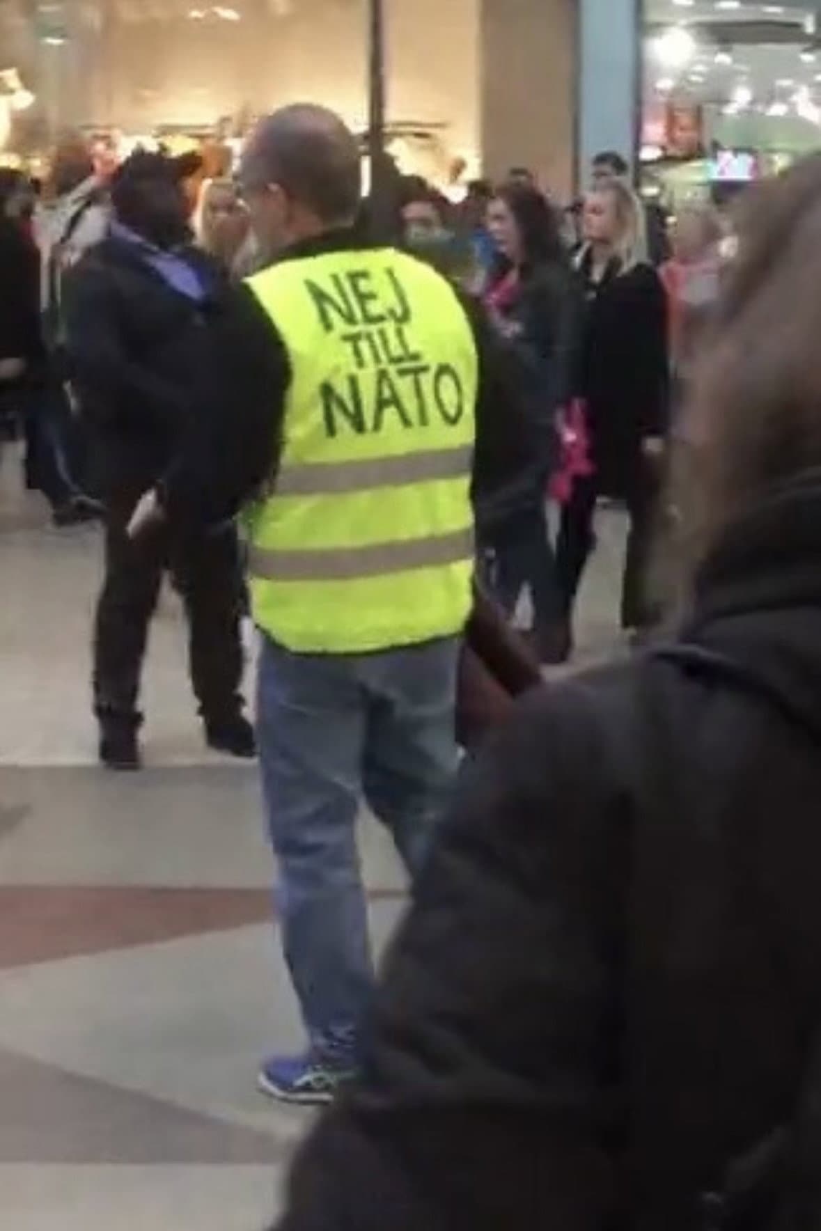 Ruben Östlund Attack on NATO backdrop