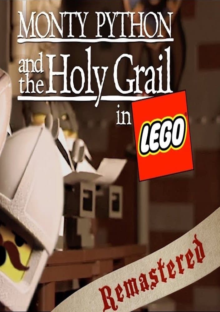 Monty Python & the Holy Grail in Lego backdrop