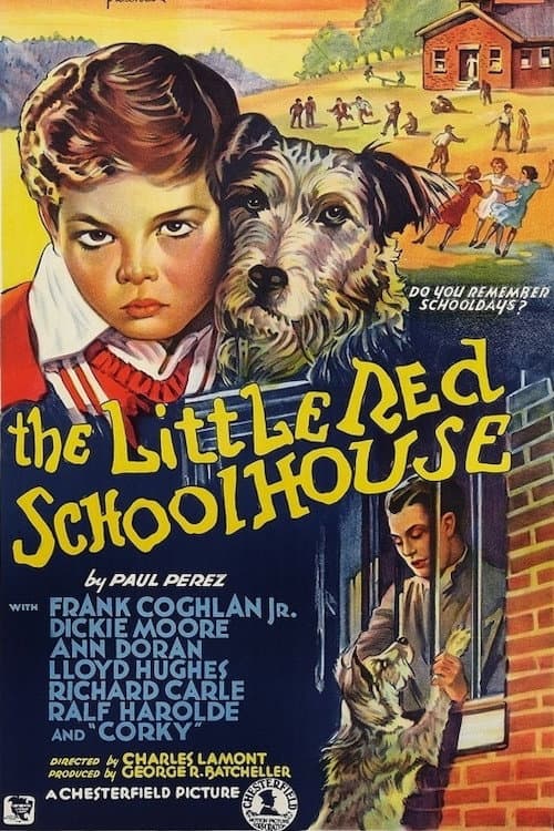 The Little Red Schoolhouse backdrop