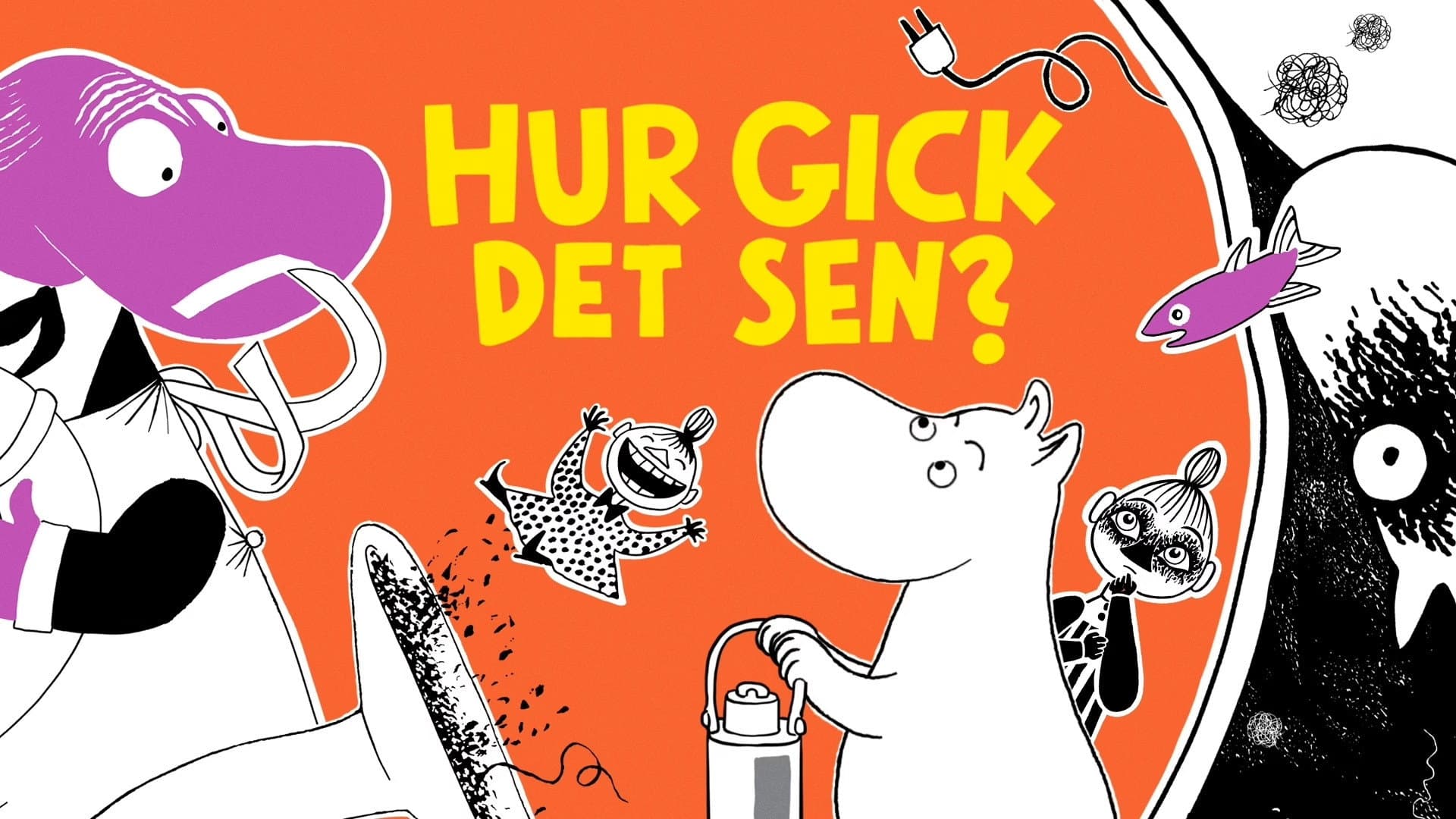 The Book about Moomin, Mymble and Little My backdrop