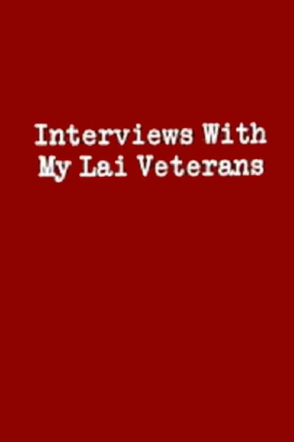 Interviews with My Lai Veterans backdrop