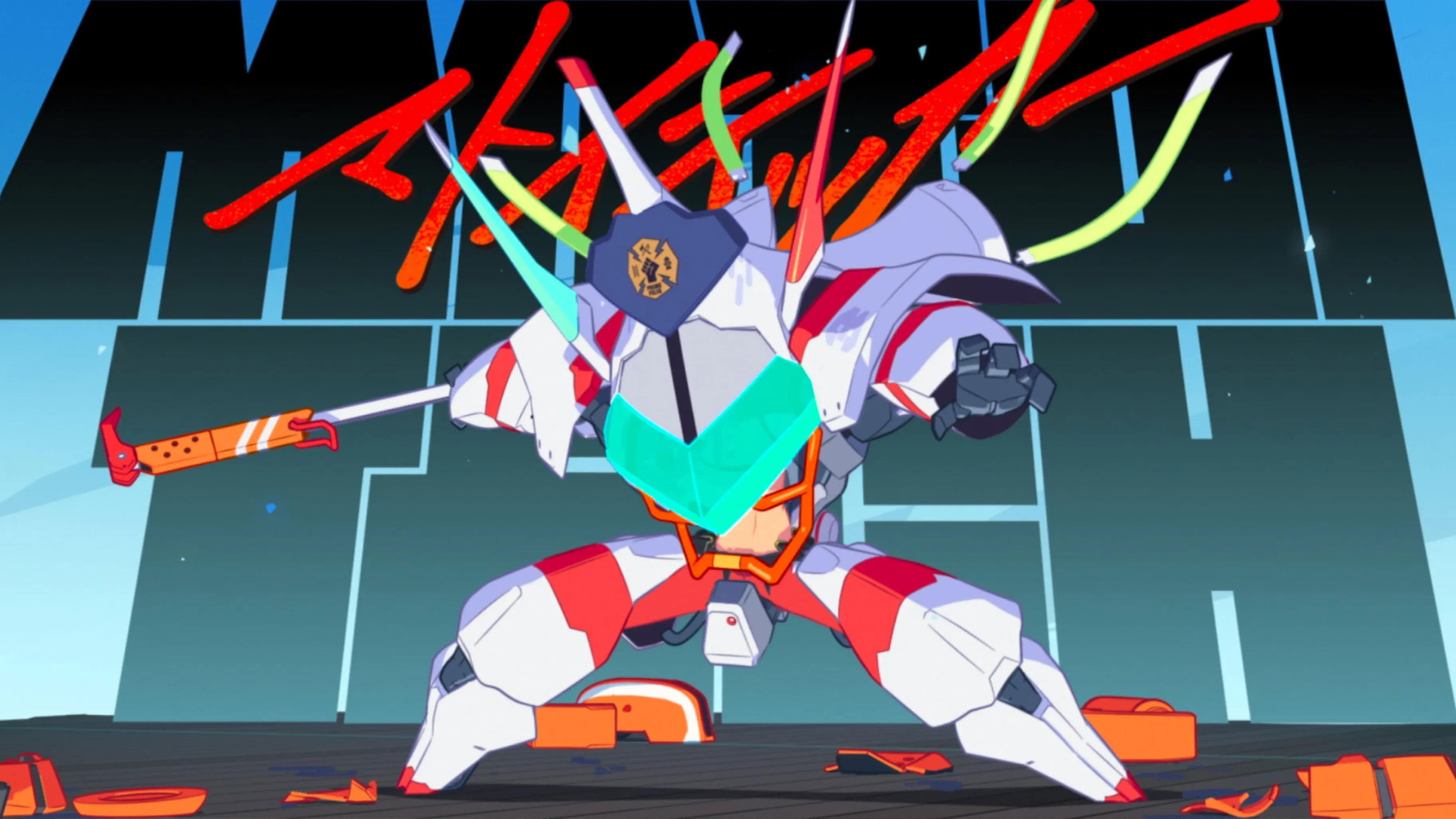 Promare backdrop
