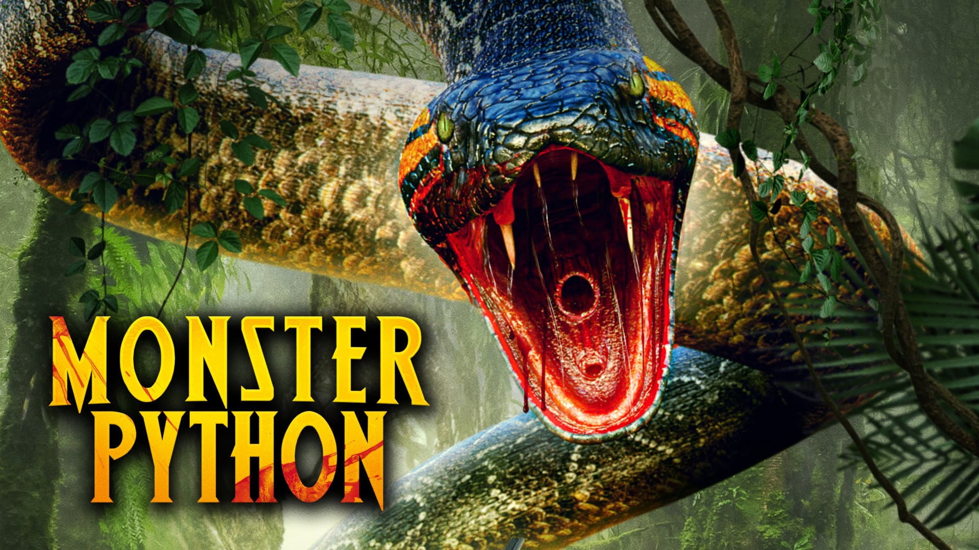 Monster Python backdrop