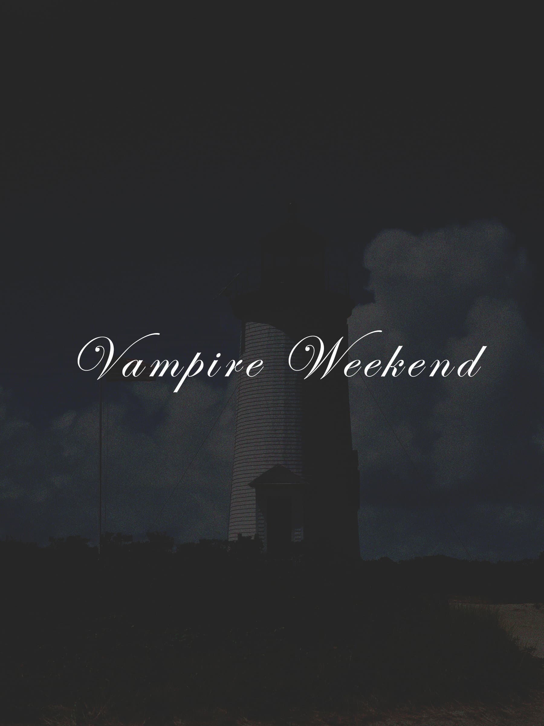 Vampire Weekend backdrop