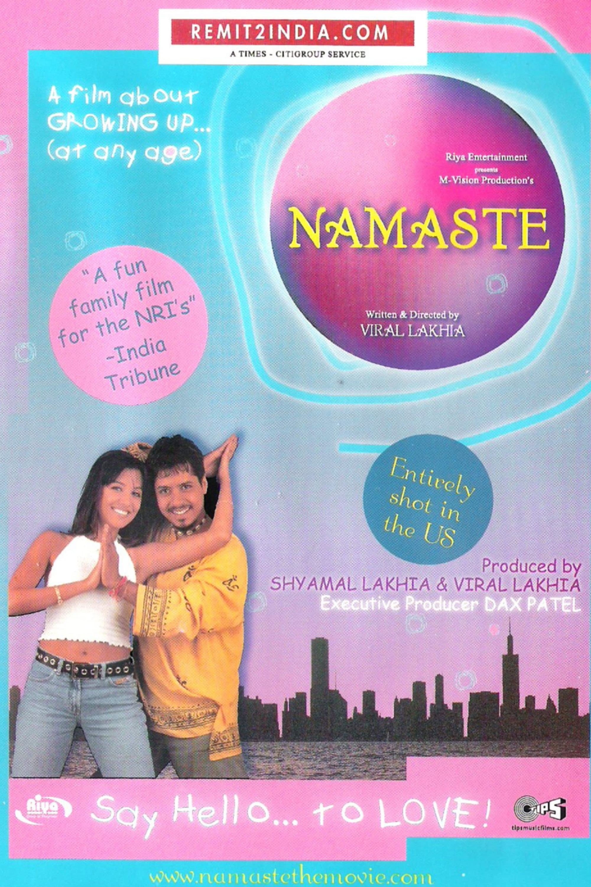 Namaste: Say Hello To... Love backdrop