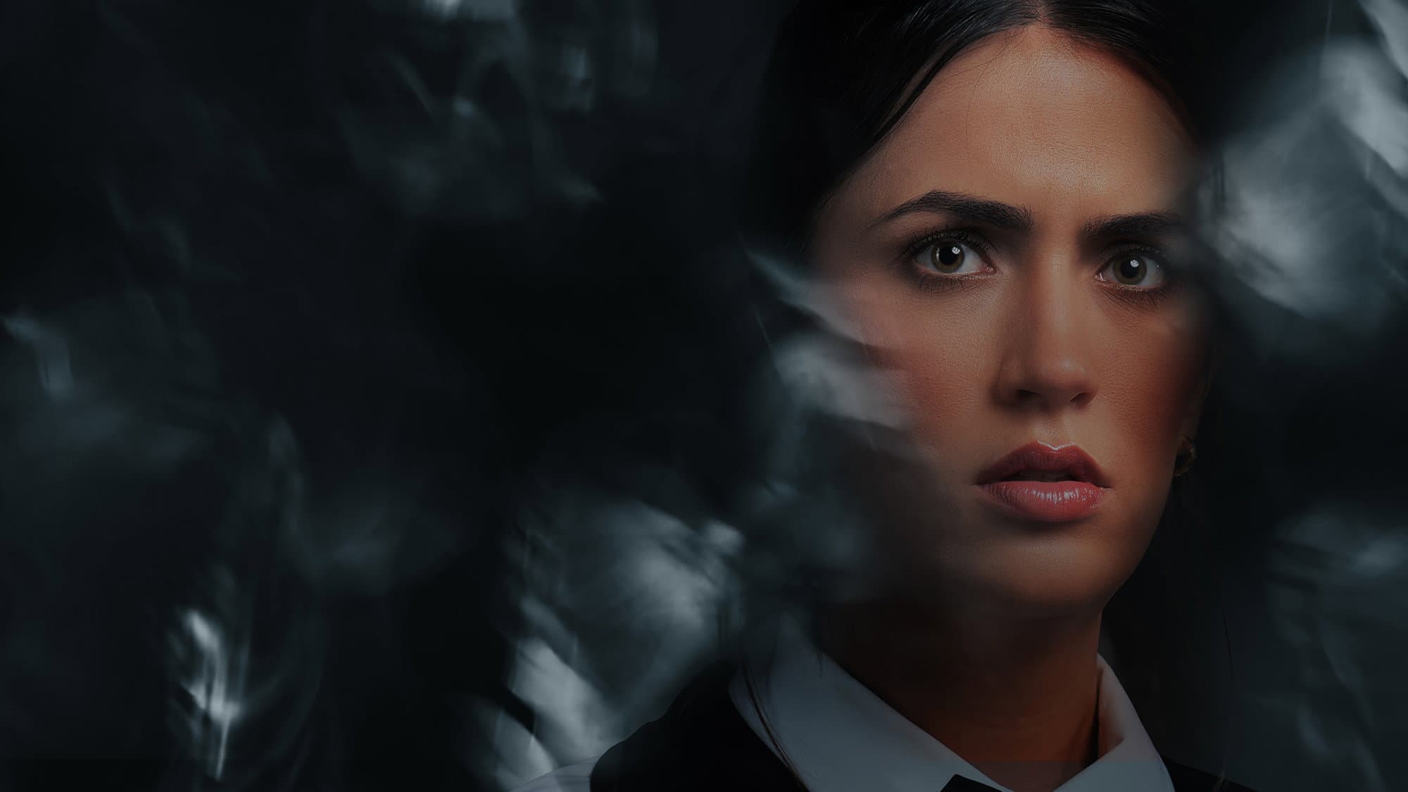Murder in the Dark backdrop