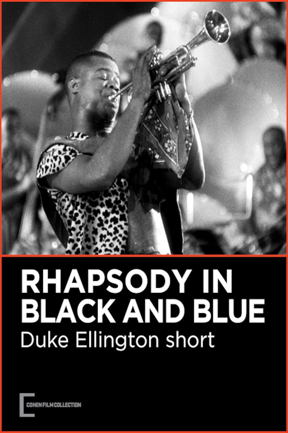 A Rhapsody in Black and Blue backdrop