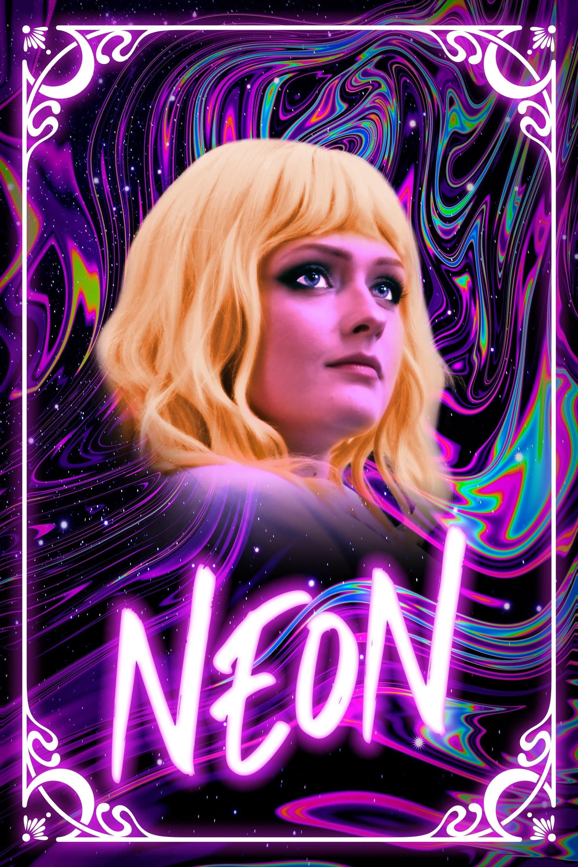 Neon backdrop