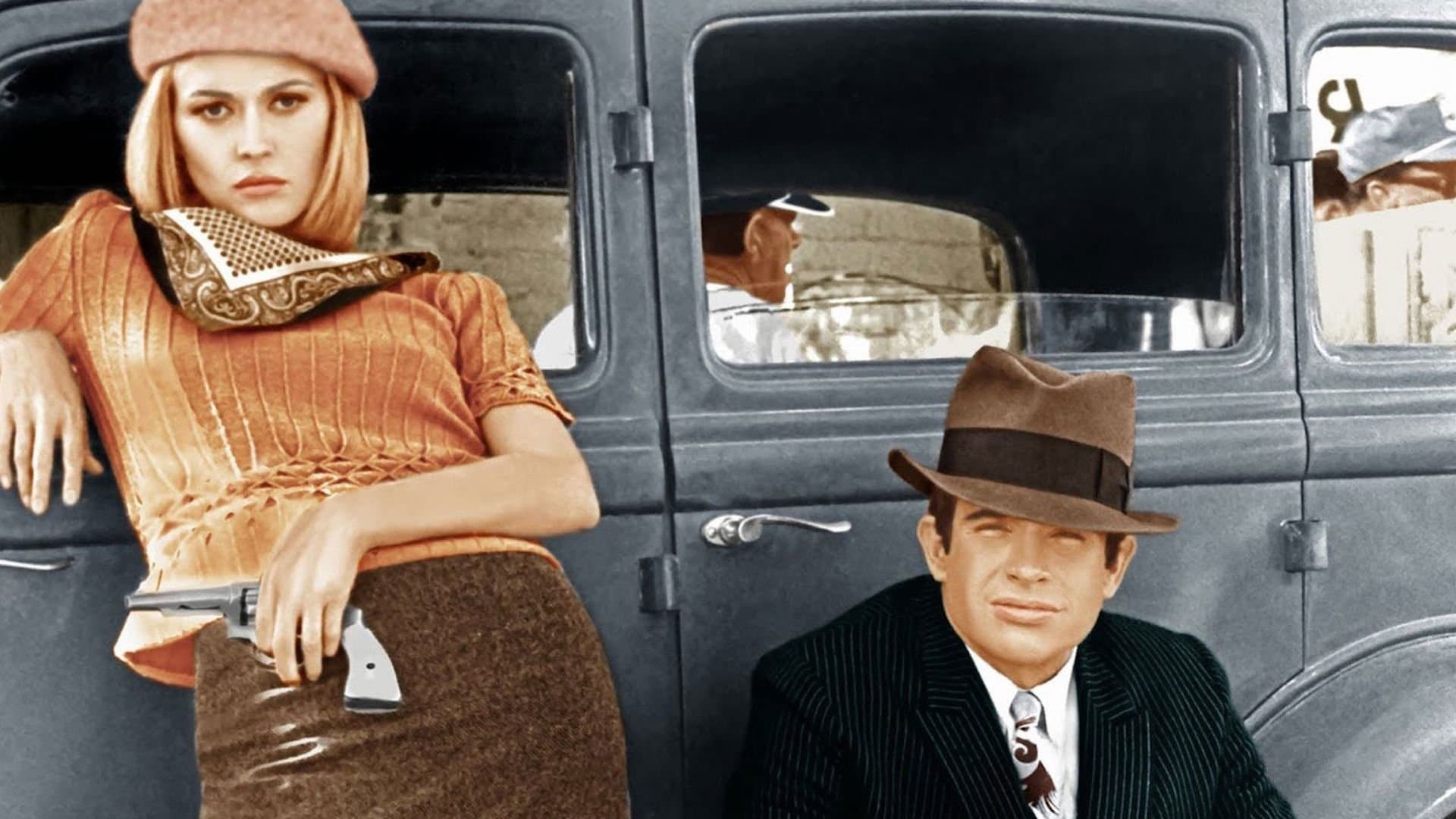 Bonnie and Clyde backdrop