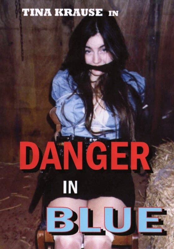 Danger in Blue backdrop