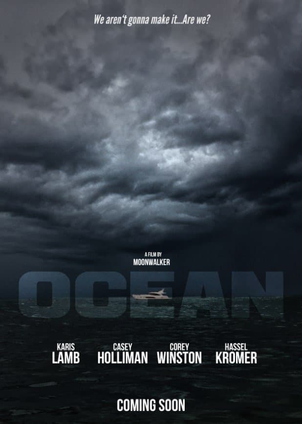 Ocean backdrop