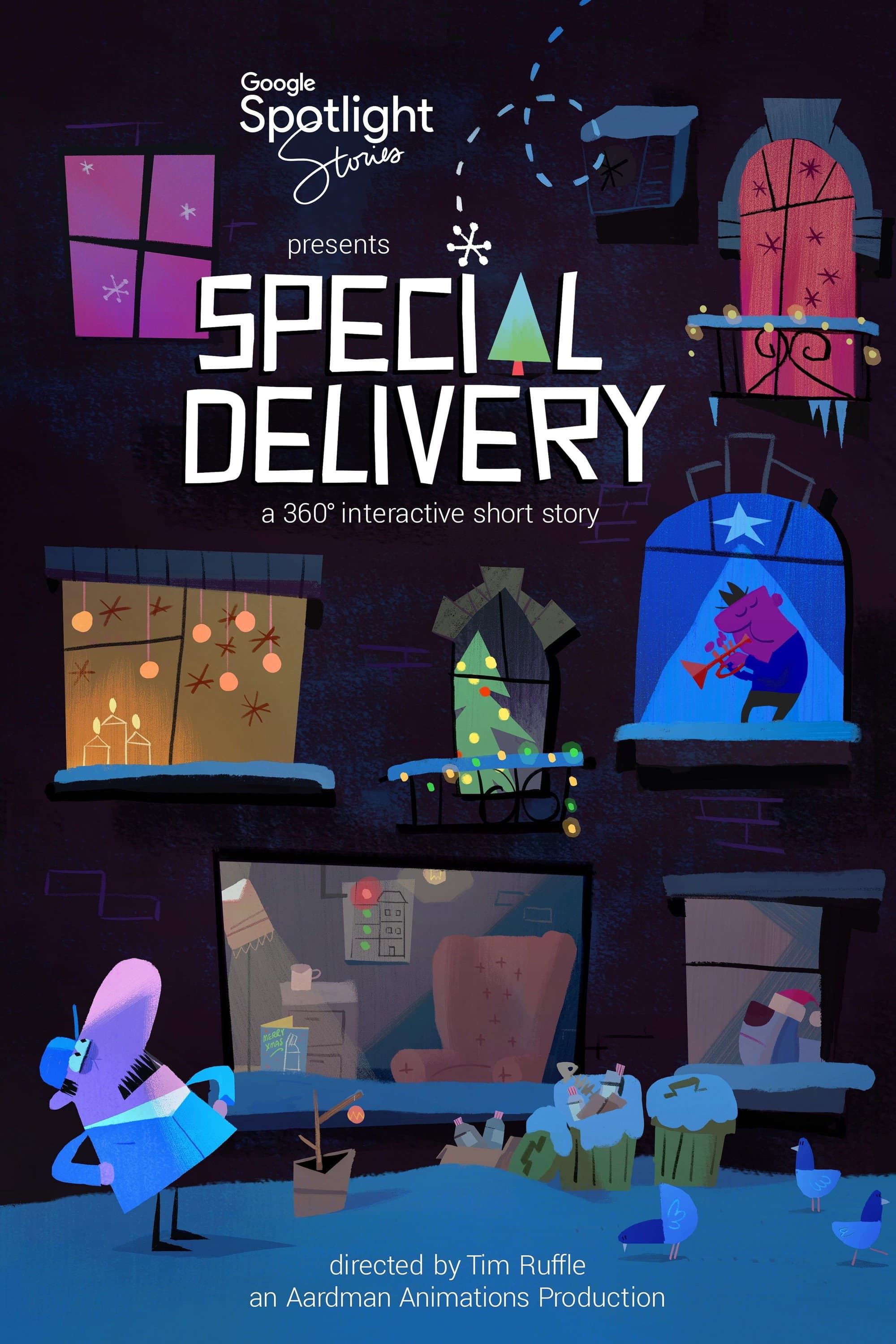 Special Delivery backdrop