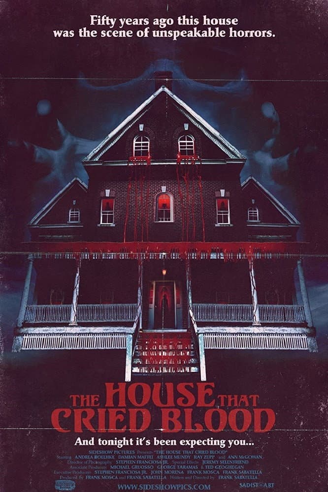 The House That Cried Blood backdrop