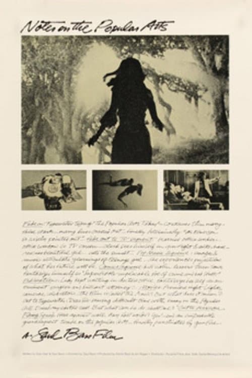 Notes on the Popular Arts backdrop