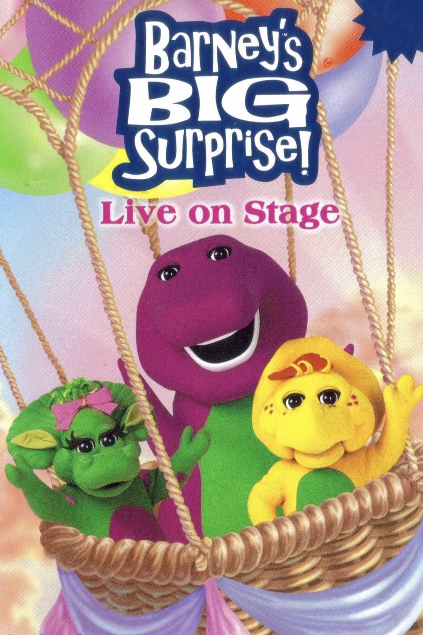 Barney’s Big Surprise backdrop