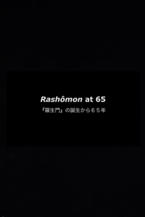 Rashômon at 65 backdrop