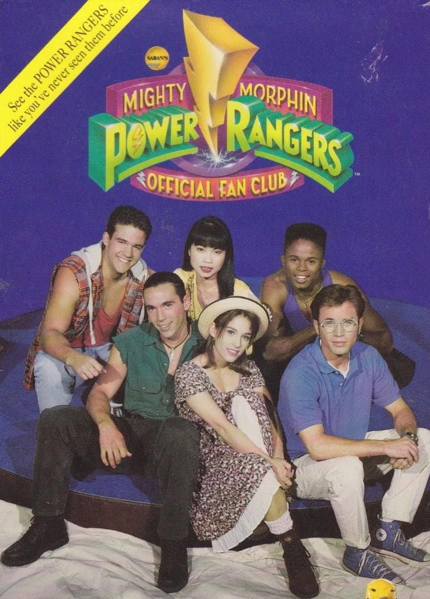 Mighty Morphin Power Rangers Official Fan Club Video backdrop