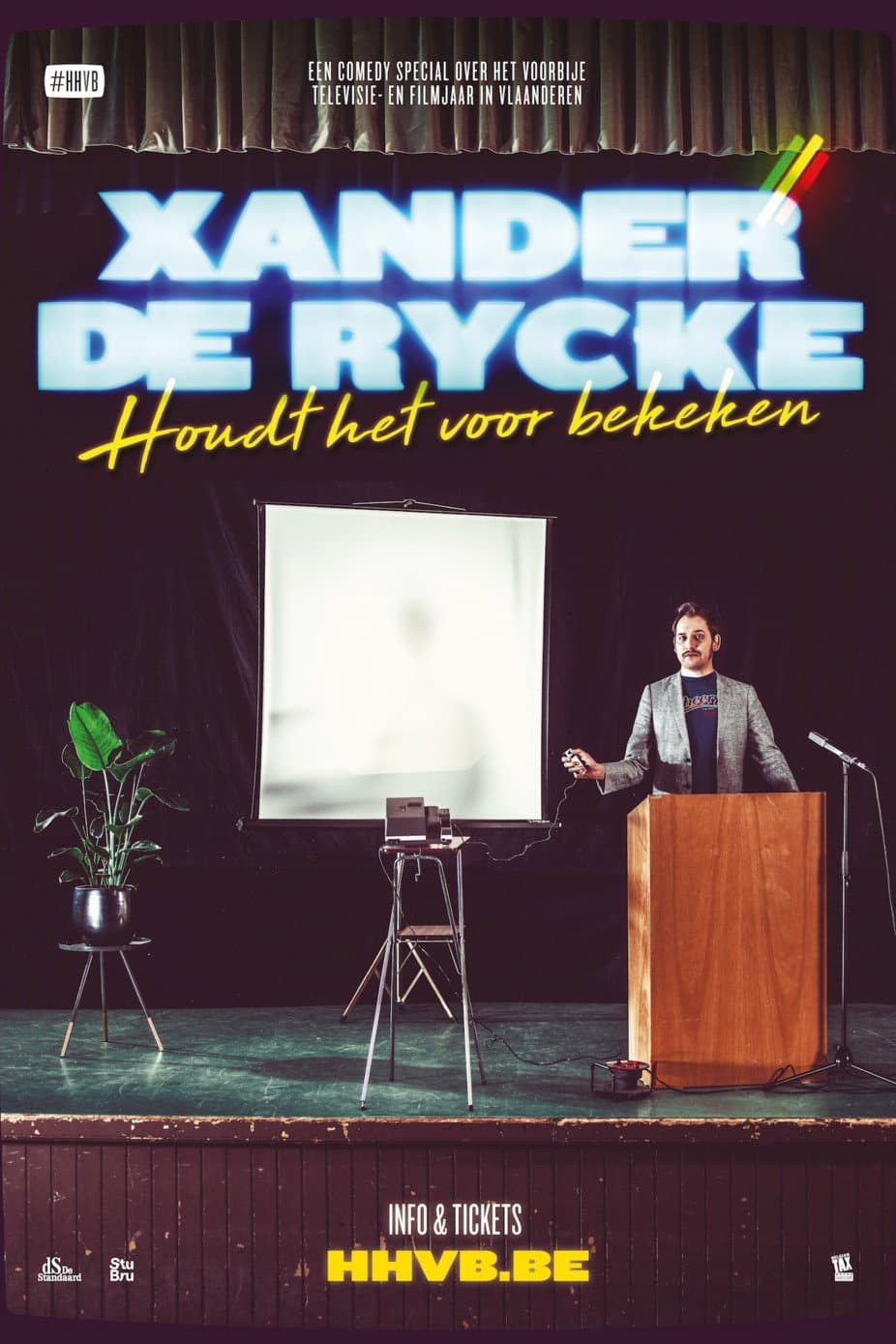 Xander De Rycke: Houdt Het Voor Bekeken 2018-2019 backdrop